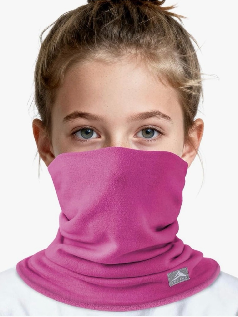 Youth Pink Neck Gaiter - Unbranded